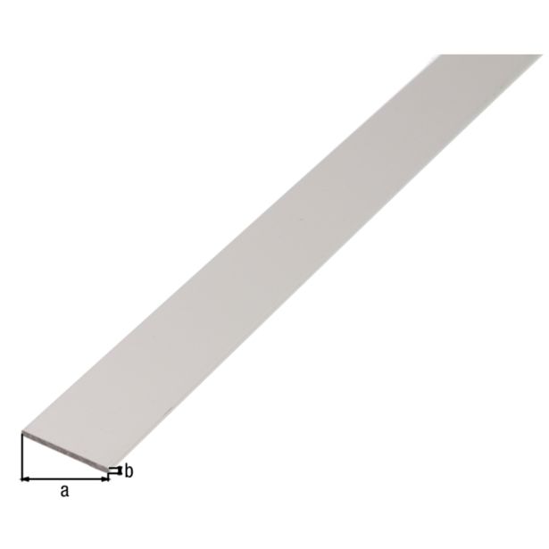 PLOSKA PALICA GAH ALBERTS ALU, 30X2X1000 MM