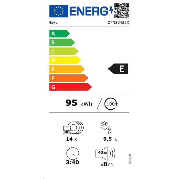 POMIVALNI STROJ BEKO DFN28423X
