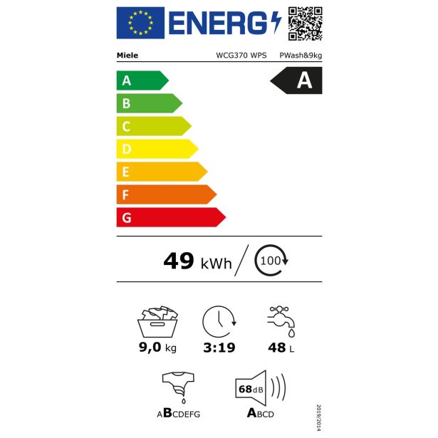 PRALNI STROJI MIELE WCG370 WPS