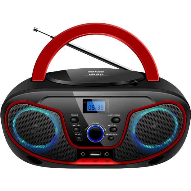 PRENOSNI RADIO SILVA MPC 19.4 RDEČ