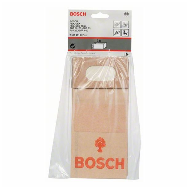 PRIBOR ZA DELAVNIŠKI SESALNIK BOSCH PAP. VREČKE ZA PSS 28 A
