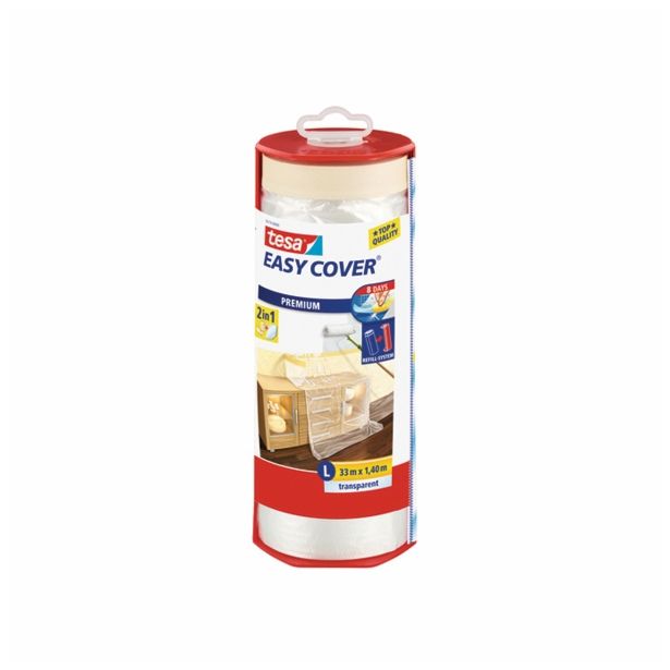 PRIBOR ZA PLESKANJE TESA EASY COVER ZAŠČ. FOLIJA Z ODVIJALCEM 33 BCTEST01