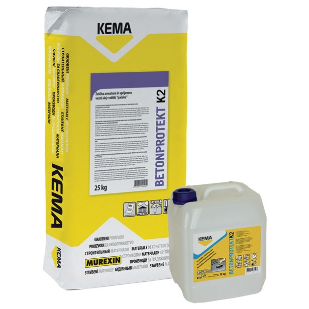 PROIZVOD ZA SANACIJO KEMA BETONPROTEKT K2 33KG (25+8)