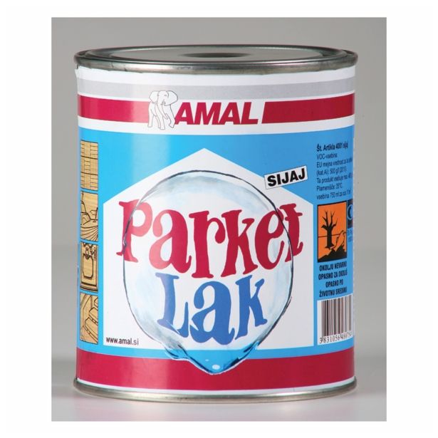 PU LAK ZA PARKET AMAL 4001 SIJAJNI 0.75 L - POLIURETANSKI LAK