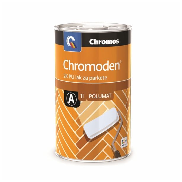 PU LAK ZA PARKET HELIOS CHROMODEN 2K PU LZP POLMAT 4L