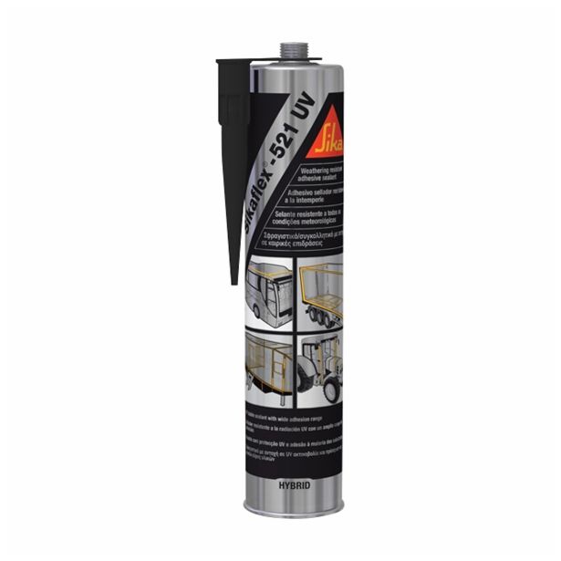 PU TESNILNA MASA SIKA SIKAFLEX-521 UV SIV 300ML