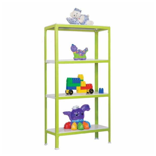 REGAL SIMONRACK 160X80X40 CM, 4 POLICE 150 KG/POLICO ZELEN/BEL