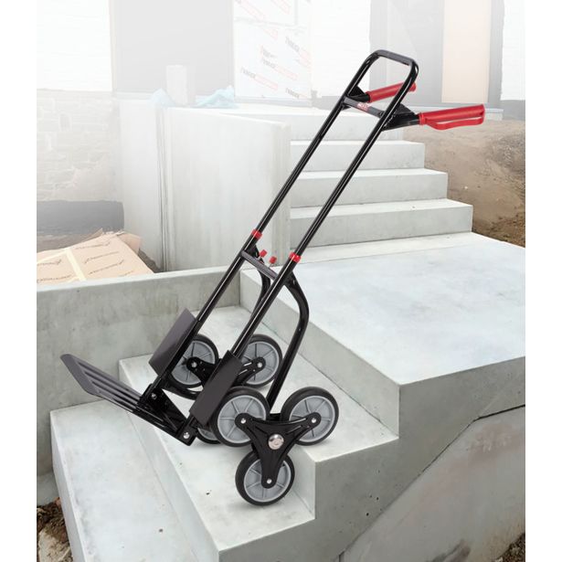 ROČNI VOZIČEK ZA PO STOPNICAH KREATOR, NOSILNOST 120 KG, PLOŠČA 290X300 MM