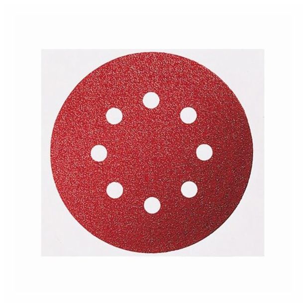 SAMOPRITRDILNI BRUSNI DISK  VSM 125 MM K 240 8 LUKENJ KP131K