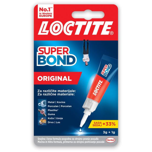 SEKUNDNO LEPILO LOCTITE SUPERBOND ORIGINAL 4 G BCTEST01