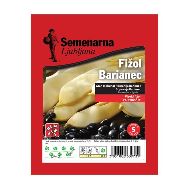 SEME STROČNIC SEMENARNA FIŽOL BARIANEC