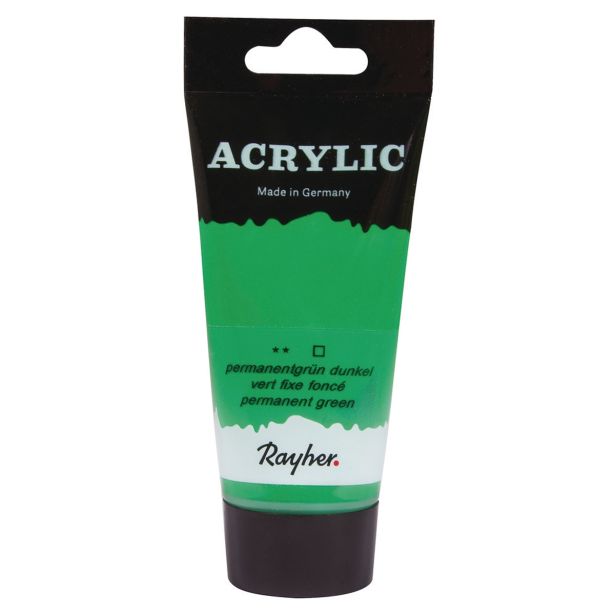 BARVA RAYHER AKRILNA 75 ML ZELENA ARTIST