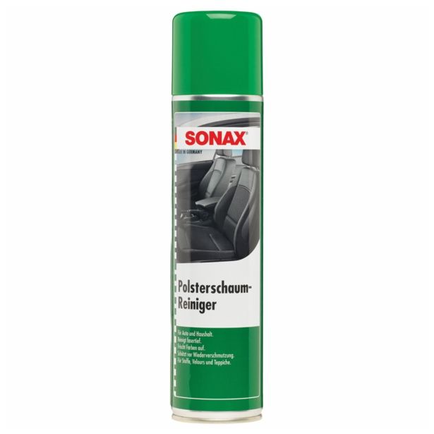 SONAX ČISTILNA PENA ZA SEDEŽE IN TEKSTILNE DELE 400ML