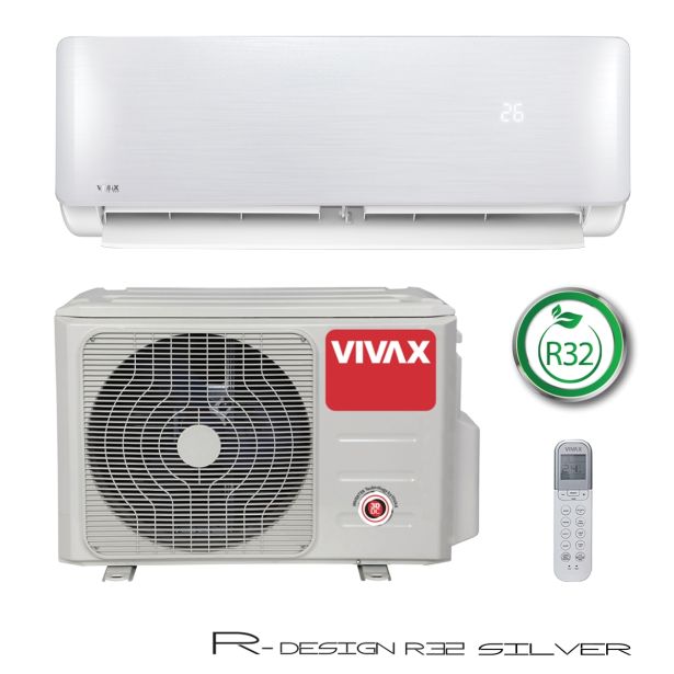 SPLIT ENOJNA INVERTER VIVAX ACP-12CH35AERI SILVER 3.5KW, NOTR+ZUN ENOTA