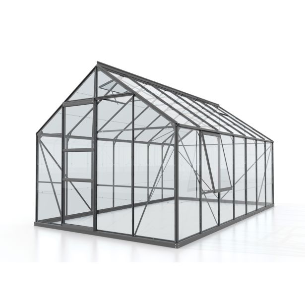 STEKLEN RASTLINJAK VITAVIA MERIDIAN 1 11500 ESG3MM ANTRACITNA 2.6X4.45M