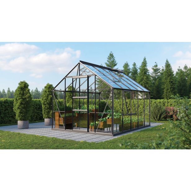 STEKLEN RASTLINJAK VITAVIA MERIDIAN 1 8300 ESG3MM ANTRACITNA 2.6X3.2M