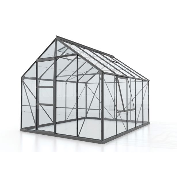 STEKLEN RASTLINJAK VITAVIA MERIDIAN 1 8300 ESG3MM ANTRACITNA 2.6X3.2M