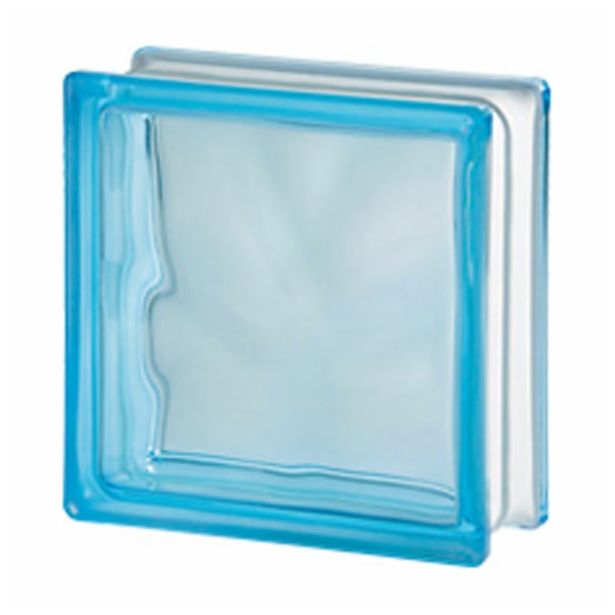 STEKLENA PRIZMA BIVA WAVE AZUR 19X19X8