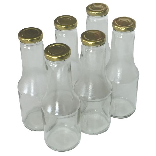 STEKLENICE  S POKROVI  0,5L, 6/1