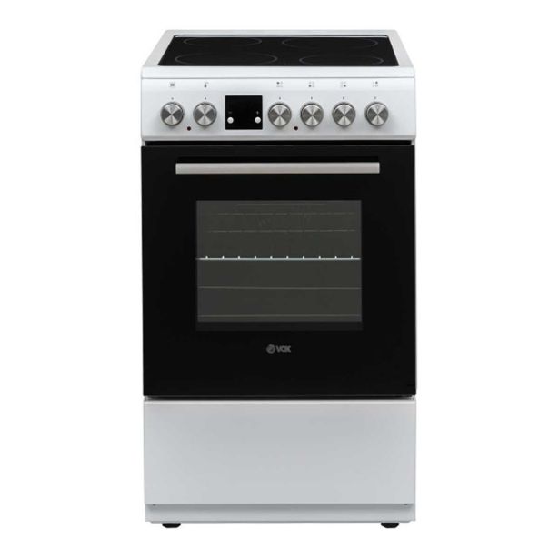 STEKLOKERAMIČNI ŠTEDILNIK VOX CHT5155W