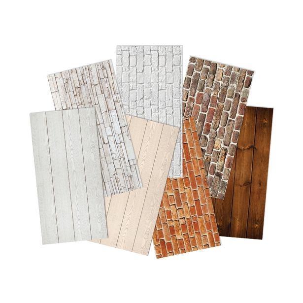 STENSKA OBLOGA POLIMARK LIVING PLASTONDA DECOR OPEKA RJAVA 50X100 CM