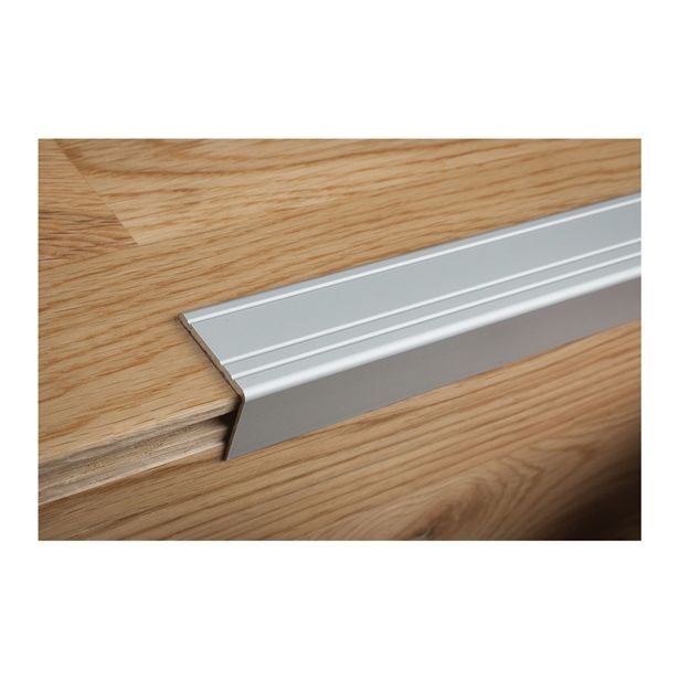 STOPNIŠČNI ALU PROFIL CEZAR 25X20MM 2.5M ZLAT