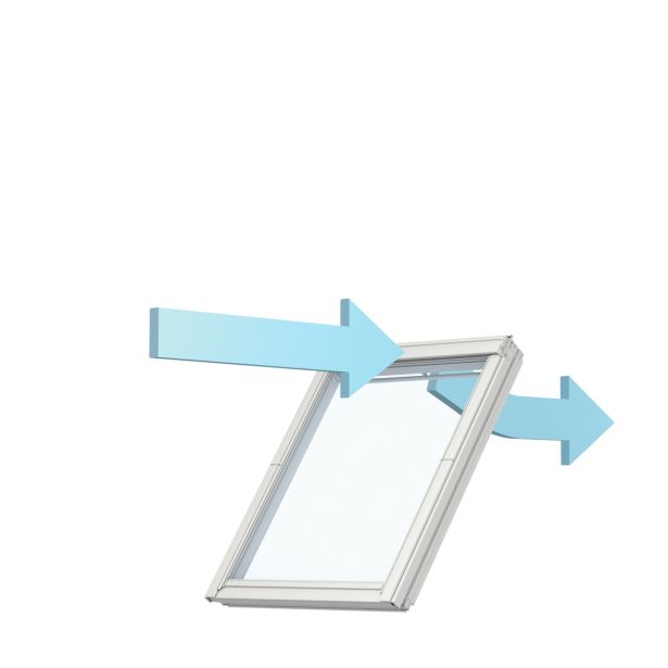 STREŠNO OKNO VELUX GGU MK06 0070 78X118 CM, PLASTIFICIRANO