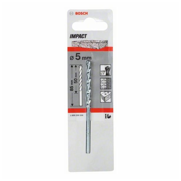 SVEDER ZA KAMEN DIN 8039 BOSCH 5X50/85 MM IMPACT