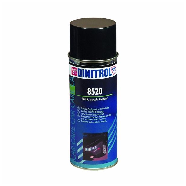 TEHNIČNI SPREJ DINITROL 8520 RALLYE LAK ČRNI MAT 400 ML