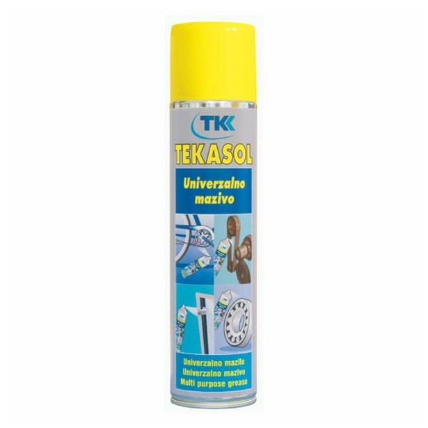 TEHNIČNI SPREJ TEKASOL UNIVERZALNO MAZIVO 400 ML