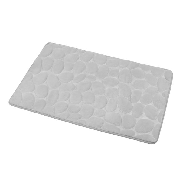 TEKSTILNA KOPAL.PREPROGA AWD MIKROFIBRA 80X50 CM KAMNI BELA