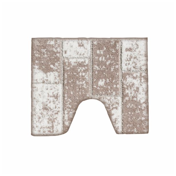 TEKSTILNA KOPAL.PREPROGA SANIPLAST BRICK BEIGE IZREZ ZA WC