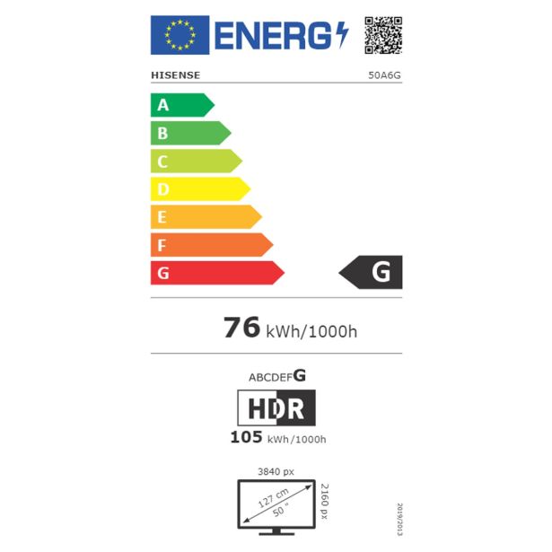 TELEVIZOR HISENSE 50A6G