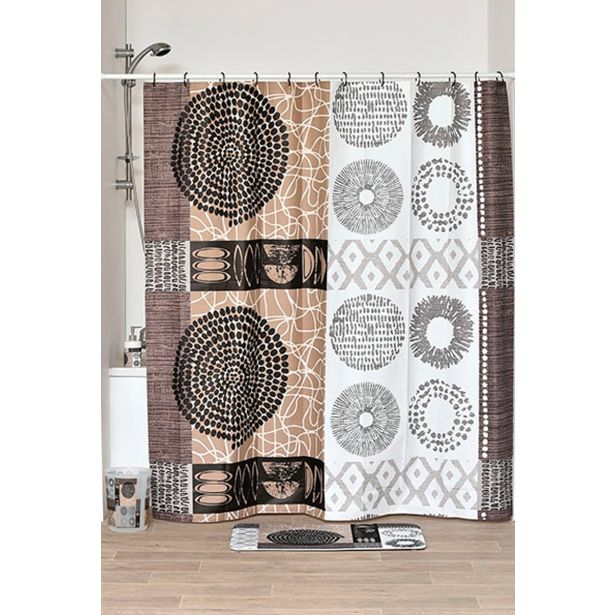 TENDANCE ZAVESA ZA KAD 180X180 CM PEVA, MASAI
