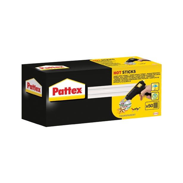 TEST SPR. VROČE LEPLJENJE PATTEX LEPILNI VLOŽEK 1000 G (FI 11 MM) BCTEST01