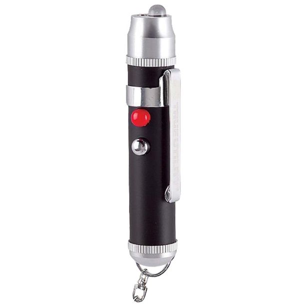 TRUE UTILITY LASERLITE, ČRNA/SREBRNA, MINI LED SVETILKA