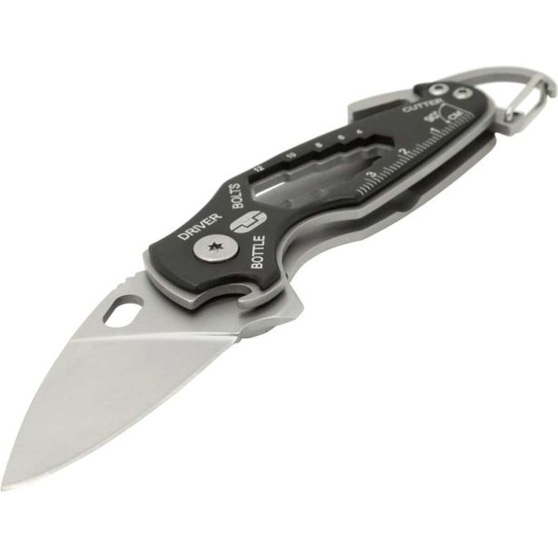 TRUE UTILITY SMARTKNIFE, ČRNA/SREBRNA, ŽEPNI NOŽ