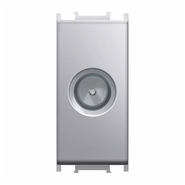 TV / AUDIO VTIČNICA MODUL KONČNA TV SREBRNA, 1 DB, 1M, BOK