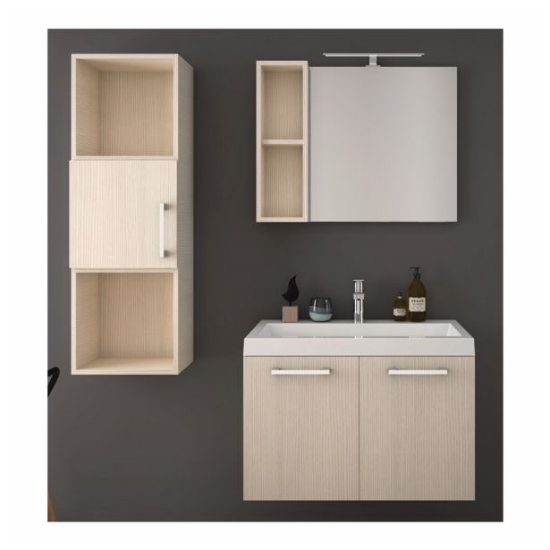 UMIVALNIK ZA BLOK AQUAESTIL ARWEN 80 LITI MARMOR BELI 80X51X13
