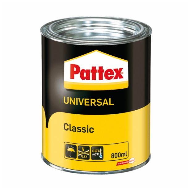 UNIVERZALNO LEPILO PATTEX UNIVERSAL CLASSIC 800 ML BCTEST01