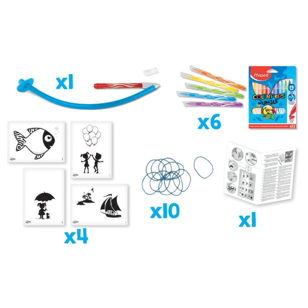 USTVARJALNI SET ZA OTROKE BLOW PEN