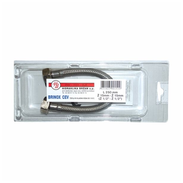 VEZNA CEV ZA KOTLIČEK BRINOX 250 15 MM-15 MM