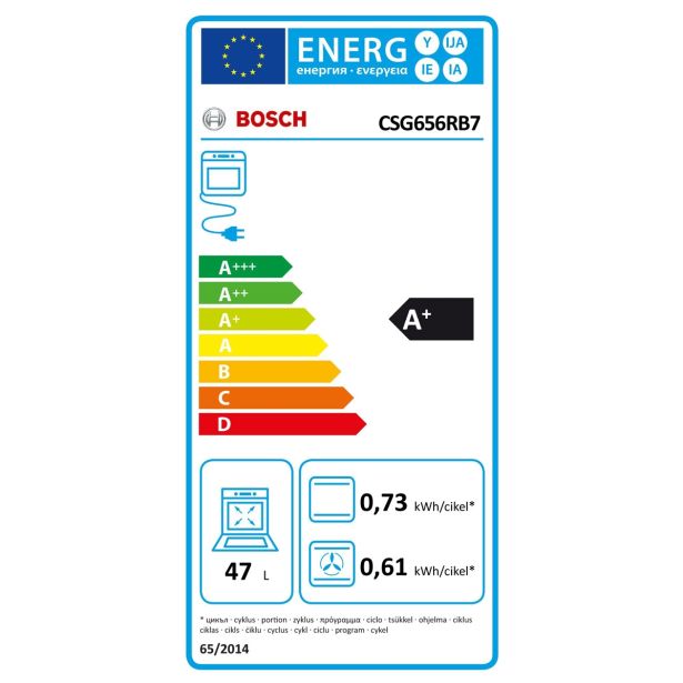 VGRADNA PARNA PEČICA BOSCH CSG656RB7