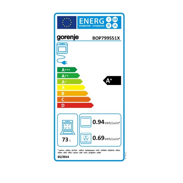 VGRADNA PEČICA GORENJE BOP799S51X