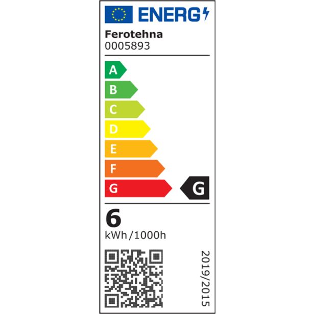 VGRADNA VRTNA SVETILKA FEROTEHNA LED LYON 6W, CW, IP54 SIVA