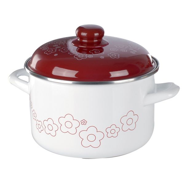 VIS. KOZICA STANDARD 16 CM / 2,0 L S POK. CVETKA