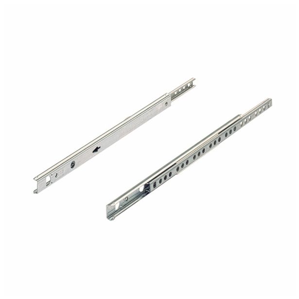 VODILO ZA PREDAL HETTICH DIY KROGLIČNO 17 MM 480MM PAR=2 KOS DELNI IZVLEK