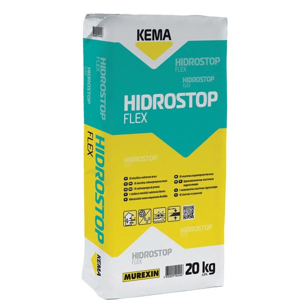 VODOTESNA MASA KEMA HIDROSTOP FLEX 20 KG