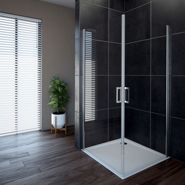 VRATA KABINE ZA PRHANJE AQUAESTIL OASIS 100 L/D NANO H=200 SILVER PR. PROZ.ST.