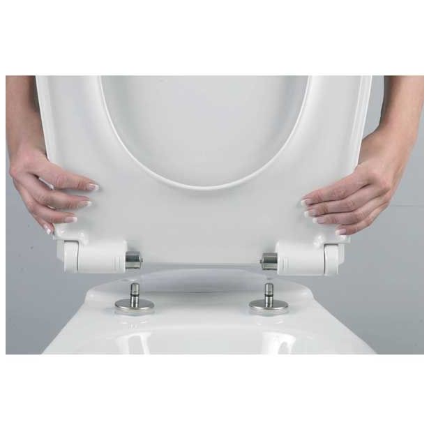 WC DESKA IZ UMETNE MASE CERAMICA DOLOMITE GEMMA 2 SOFT CLOSE